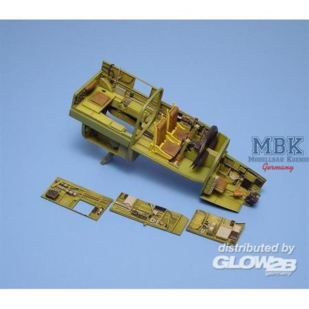B-25B Mitchell Cockpit Set für Accurate Miniatures