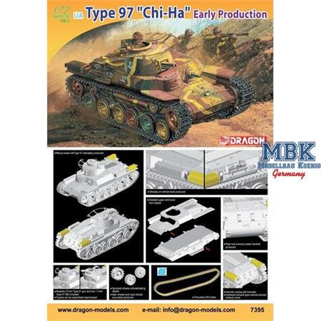 IJA Type 97 "Chi-Ha" Early Production