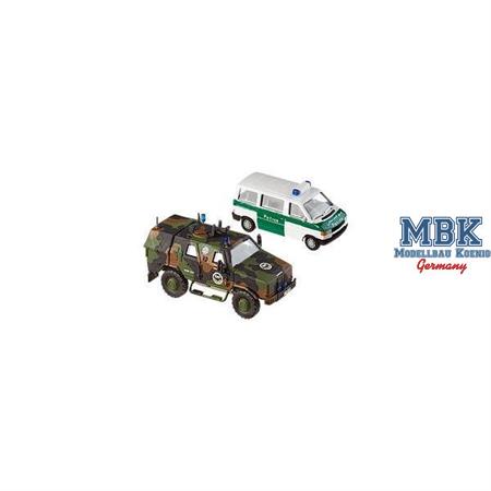 Dingo 1 + VW T4 Polizei ISAF
