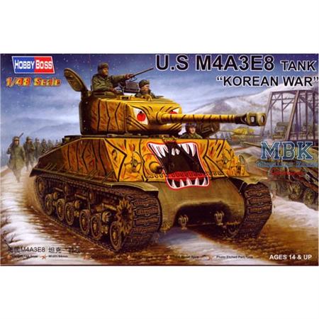 US M4A3E8 Tank
