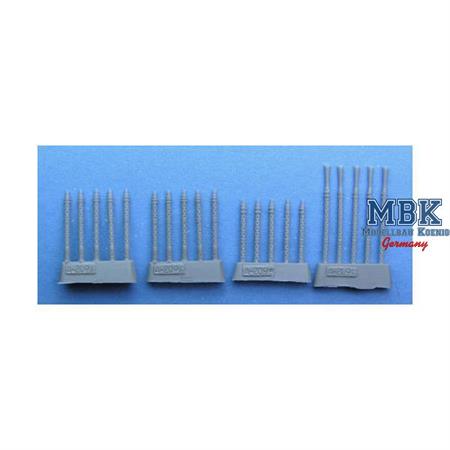 MG-13 barrel and MG-13 barrel with flash hider