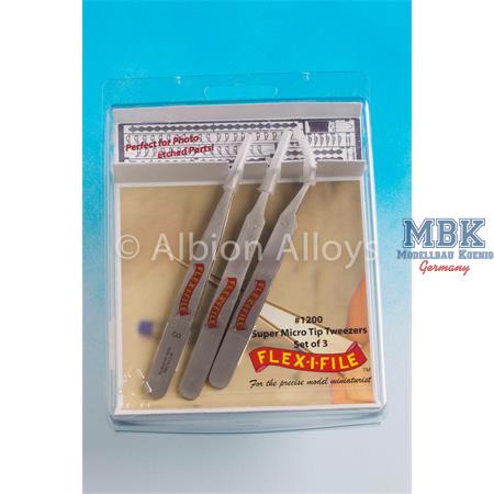 Super Micro Tip Tweezers - 3 Pack