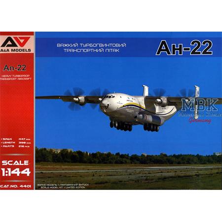 Antonov An-22 Heavy Turboprop Transport Aircraft