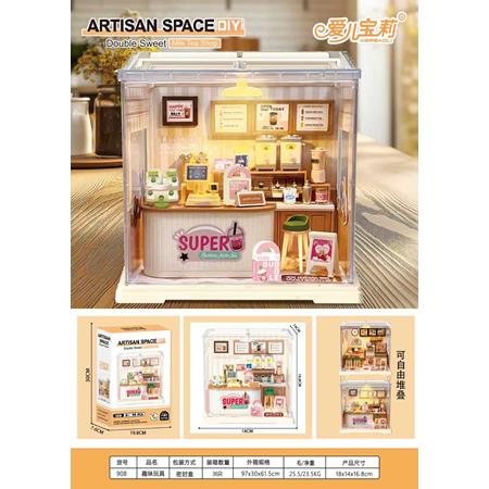 DIY Artisan Space Milk Tea Shop