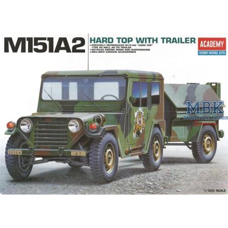 M151A2 Ford MUTT Hard Top with Trailer