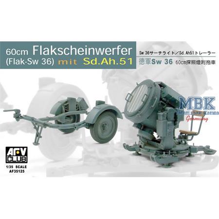 60cm Flakscheinwerfer (Flak-Sw 36) mit Sd.Ah.51