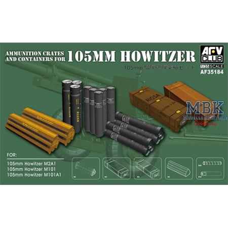 Ammo Crates and Containers for 105mm Howitzer