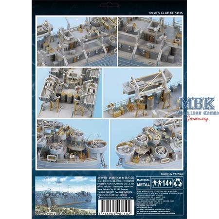 LST-1 Class Detail-up Set (PE parts)