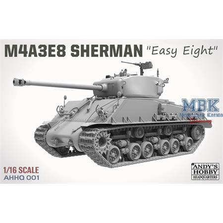 AHHQ-001 M4A3E Sherman "Easy Eight" (1:16)