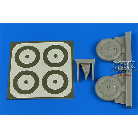 I-153 WHEELS & PAINT MASKS