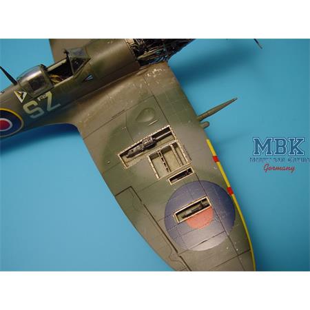 Spitfire Mk.IXc Waffenschächte