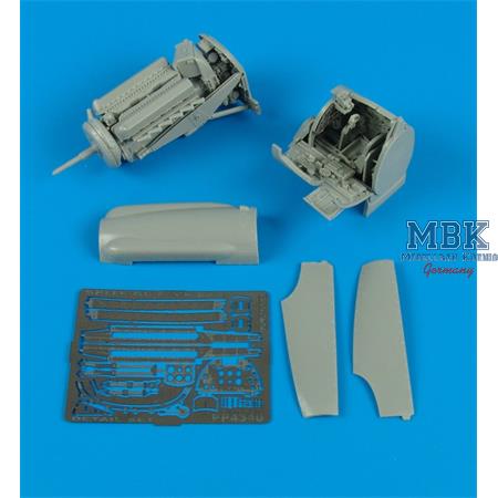 Spitfire F Mk. 22 detail set Für Airfix Bausatz