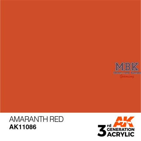 Amaranth Red (3rd Generation)