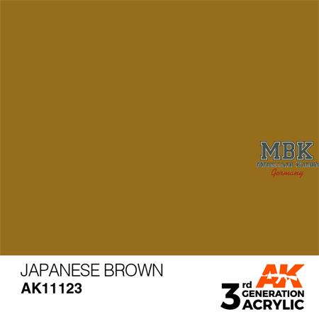 Japanese Uniform Brown (3rd Generation)