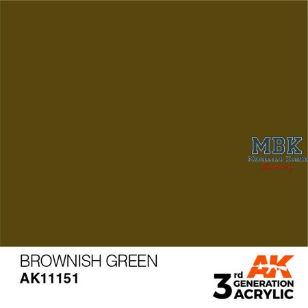 Brownish Green (3rd Generation)