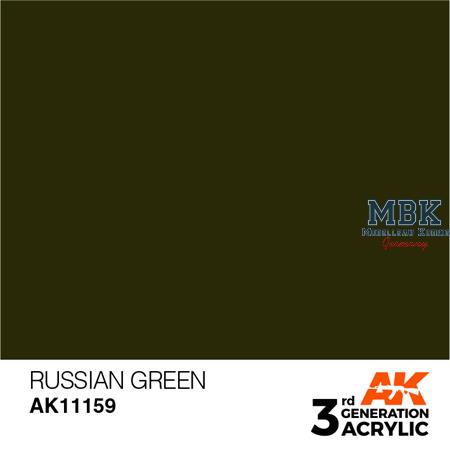 Russian Green (3rd Generation)