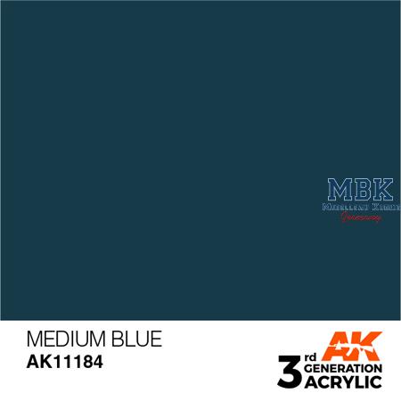 Medium Blue (3rd Generation)