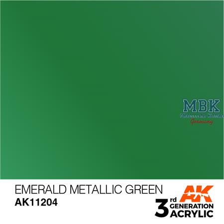 Emerald Metallic Green (3rd Generation)