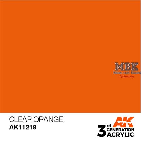 Clear Orange (3rd Generation)