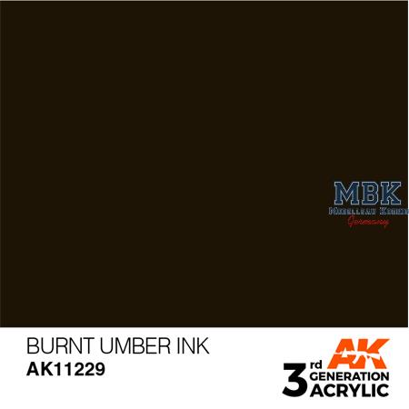 Burnt Umber Ink (3rd Generation)