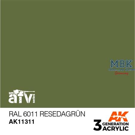 RAL 6011 RESEDAGRÜN (3rd Generation)