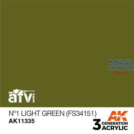 Nº1 LIGHT GREEN (FS34151) (3rd Generation)