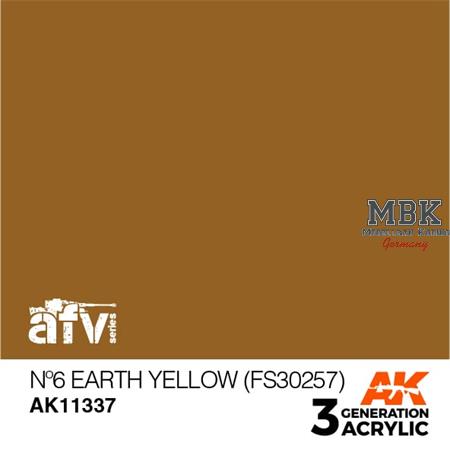 Nº6 EARTH YELLOW (FS30257) (3rd Generation)