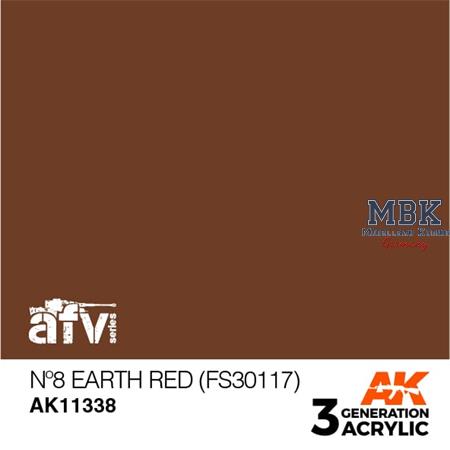 Nº8 EARTH RED (FS30117) (3rd Generation)