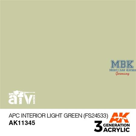 APC INTERIOR LIGHT GREEN (FS24533)(3rd Generation)