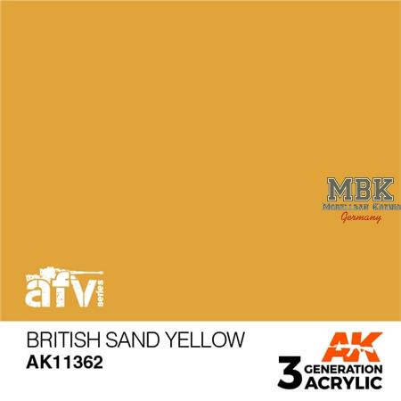 BRITISH SAND YELLOW (3rd Generation)