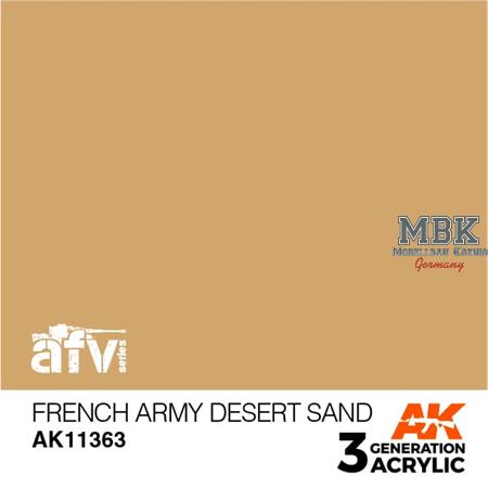 FRENCH ARMY DESERT SAND (3rd Generation)