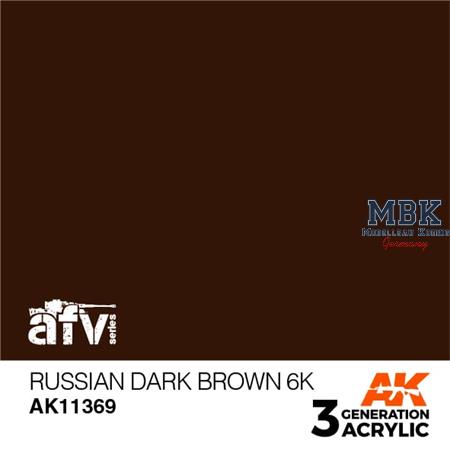 RUSSIAN DARK BROWN 6K (3rd Generation)