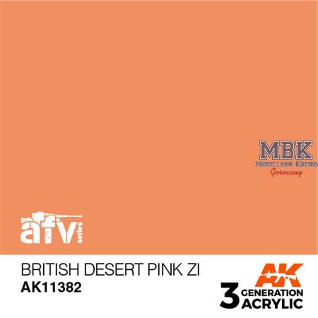 BRITISH DESERT PINK ZI (3rd Generation)