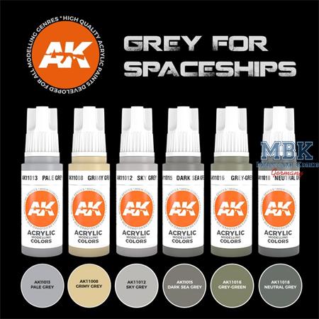GREY FOR SPACESHIPS (3rd Generation)