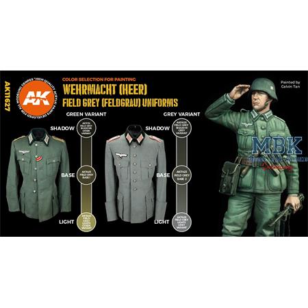 FIELD GREY (FELDGRAU) UNIFORMS (3rd Generation)