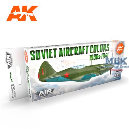 SOVIET AIRCRAFT COLORS 1930S-1941 (3. Generation)
