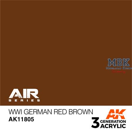 WWI GERMAN RED BROWN - AIR (3. Generation)