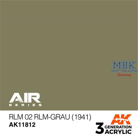 RLM 02 RLM-GRAU (1941) - AIR (3. Generation)
