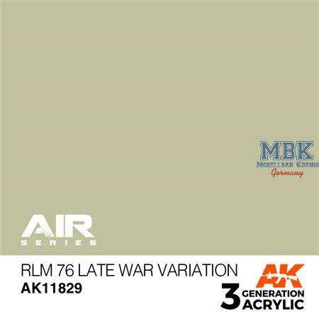RLM 76 LATE WAR VARIATION - AIR (3. Generation)