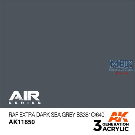 RAF EXTRA DARK SEA GREY BS381C/640 - AIR (3. Gen.)