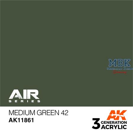 MEDIUM GREEN 42 - AIR (3. Generation)