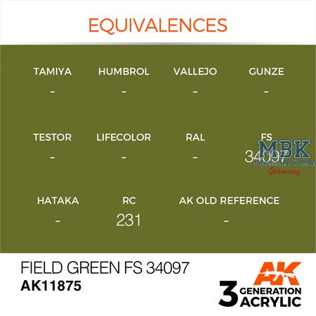 FIELD GREEN FS 34097 - AIR (3. Generation)