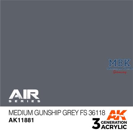 MEDIUM GUNSHIP GREY FS 36118 - AIR (3. Generation)