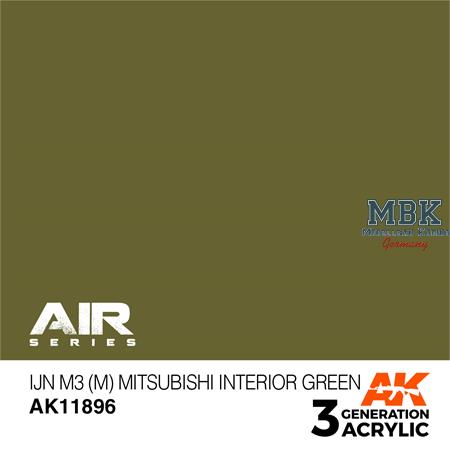 IJN M3 (M) MITSUBISHI INTERIOR GREEN-AIR (3. Gen.)