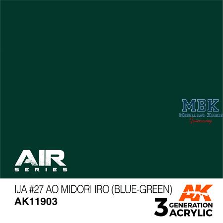 IJA #27 AO MIDORI IRO (BLUE-GREEN) - AIR (3. Gen.)