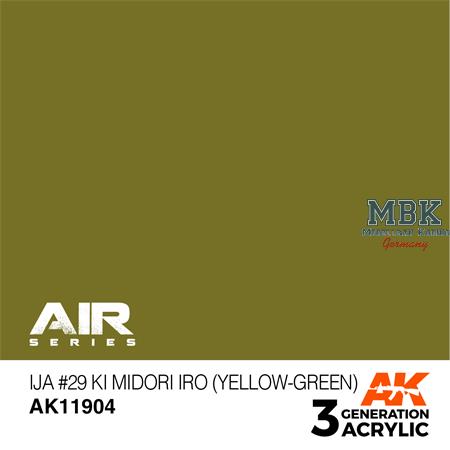 IJA #29 KI MIDORI IRO (YELLOW-GREEN)-AIR (3. Gen.)