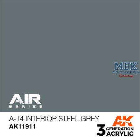 A-14 INTERIOR STEEL GREY - AIR (3. Generation)