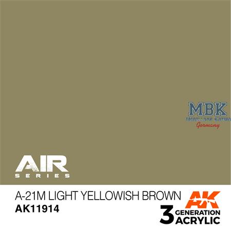 A-21M LIGHT YELLOWISH BROWN - AIR (3. Generation)