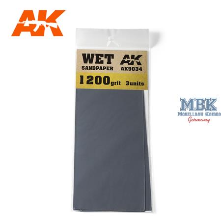 Wet Sandpaper 1200 Grit/ Nassschleifpapier 1200er
