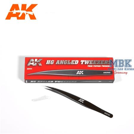 HG ANGLED TWEEZERS 01 THIN TIPPED